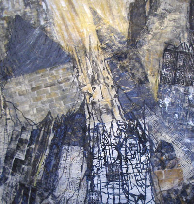 Claire Harel, artiste peintre bordeaux, indépendants plasticiens, pastel sombre